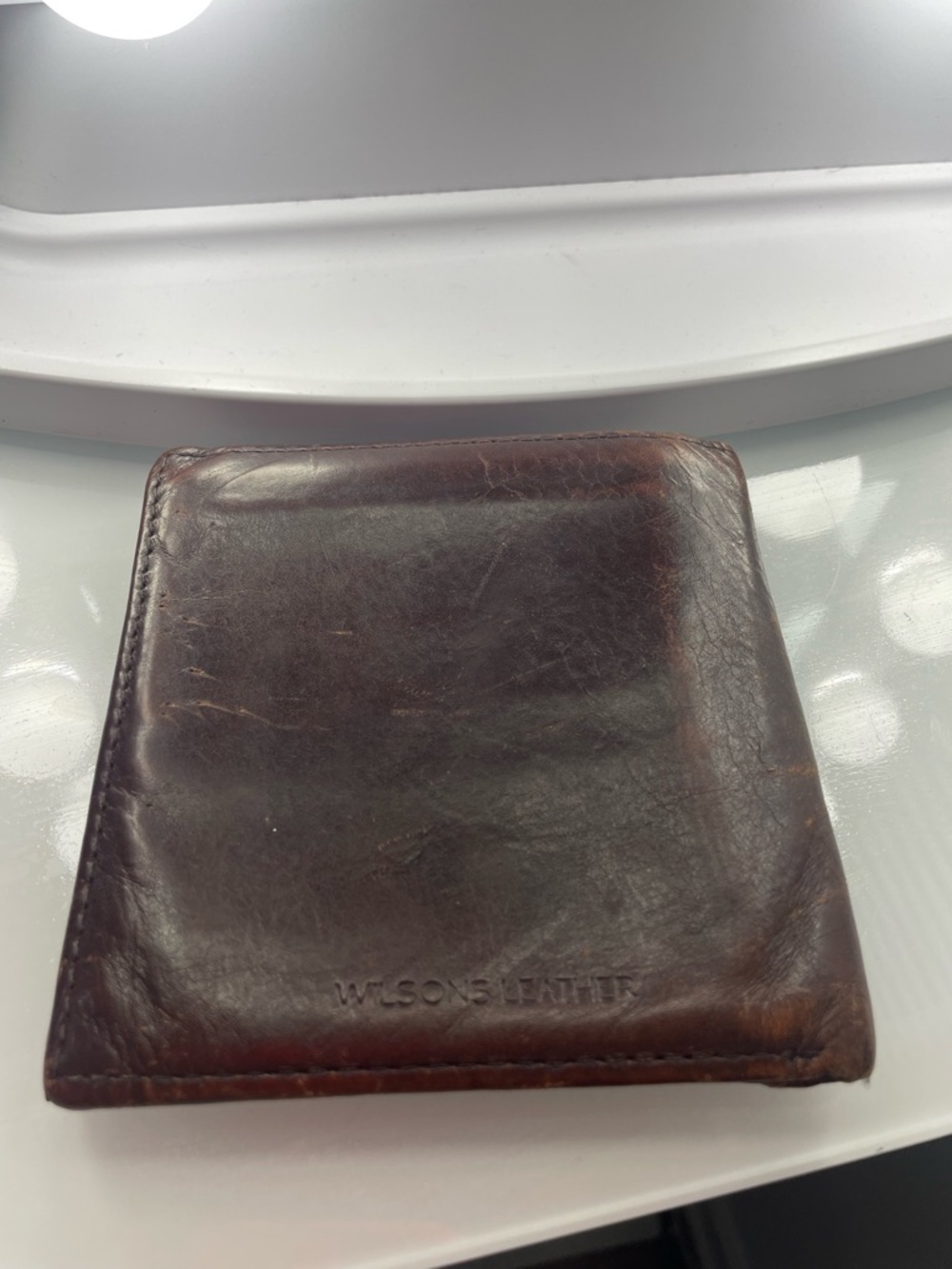 Wilsons Leather Dark Brown Bi-Fold Wallet